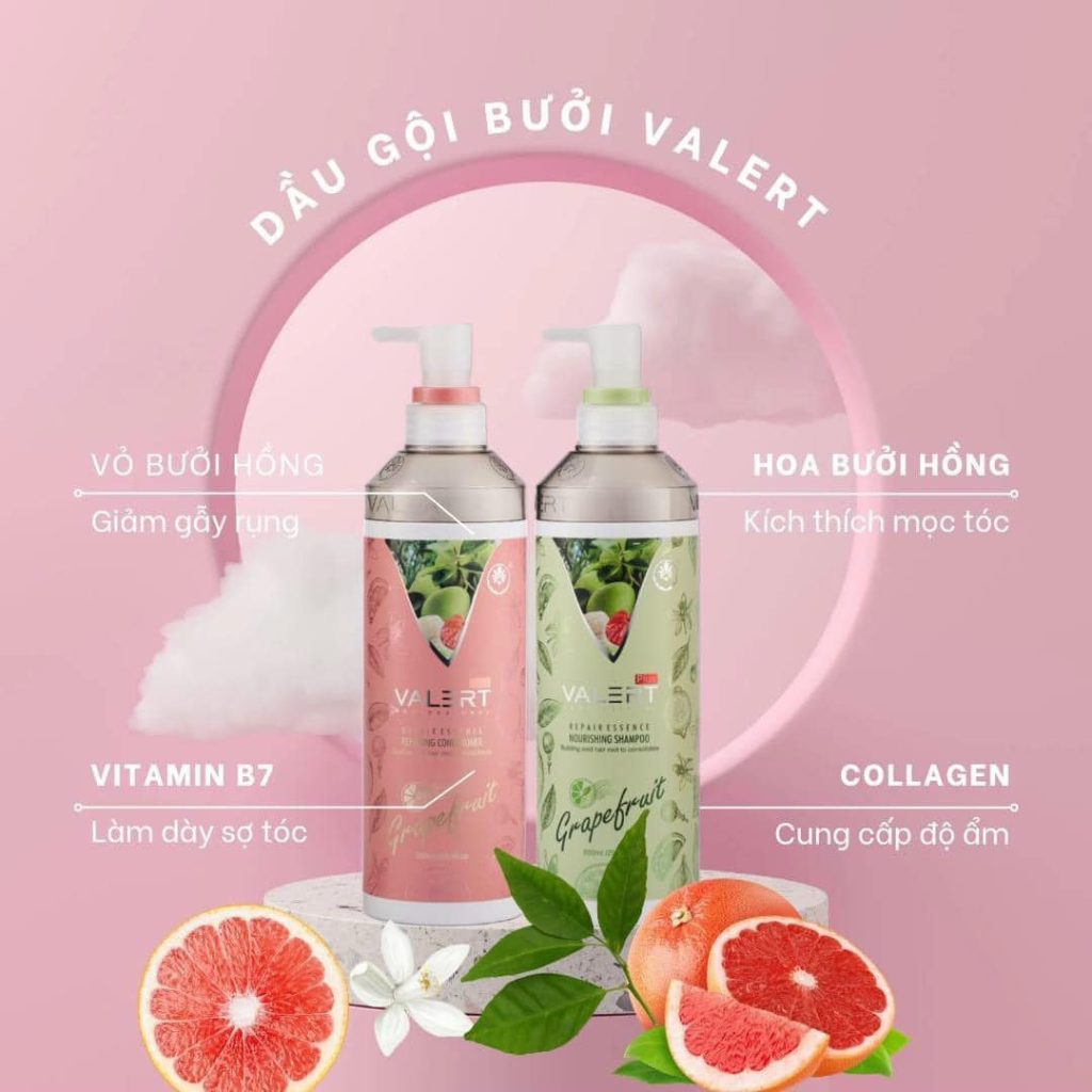 Dầu gội bưởi Grapefruit Valert